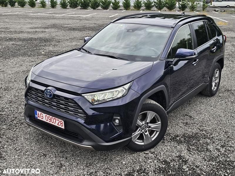 Culoarealbastru Second-hand 2021 Toyota RAV4 Hybrid Comfort SUV | 23.390 EUR (Preț OK) - Imagine 1/4