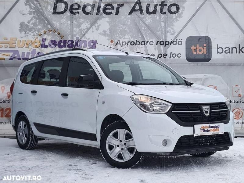 Culoarealb Utilizat 2019 Dacia Lodgy Ambiance Monovolum | 8.990 EUR (Preț OK) - Imagine 1/4