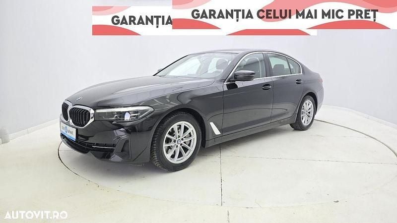 Culoarenegru Utilizat 2021 BMW 530 Berlinǎ | 33.950 EUR (Preț OK) - Imagine 1/3