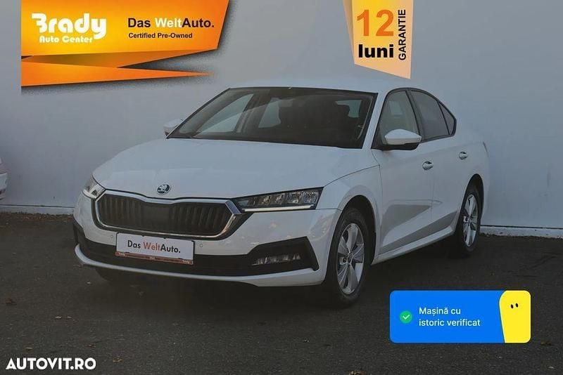 Culoarealb Utilizat 2022 Skoda Octavia Ambition Break | 19.900 EUR (Preț bun) - Imagine 1/4