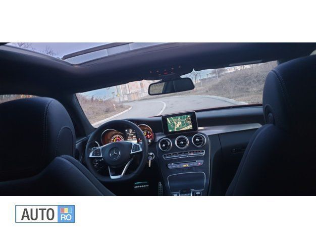 Second-hand Mercedes C250 204 CP (150 kW) 2018 Rosu Coupe