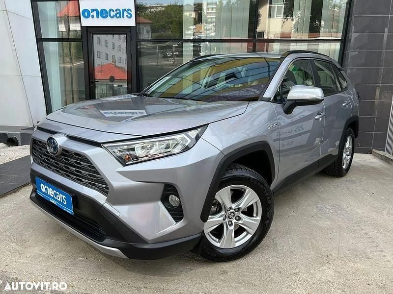 Culoareargint Utilizat 2021 Toyota RAV4 Hybrid SUV | 30.950 EUR (Preț bun) - Imagine 1/4
