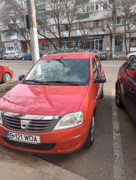 Rosu Utilizat 2010 Dacia Logan Berlinǎ | 3.000 EUR (Puțin scump) - Imagine 1/4