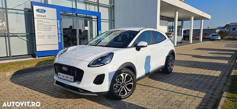 Culoarealb Nouă 2024 Ford Puma Gen-E SUV | 20.016 EUR (Preț OK) - Imagine 1/4