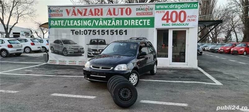 Negru Utilizat 2001 Honda Logo Hatchback | 1.699 EUR - Imagine 1/4