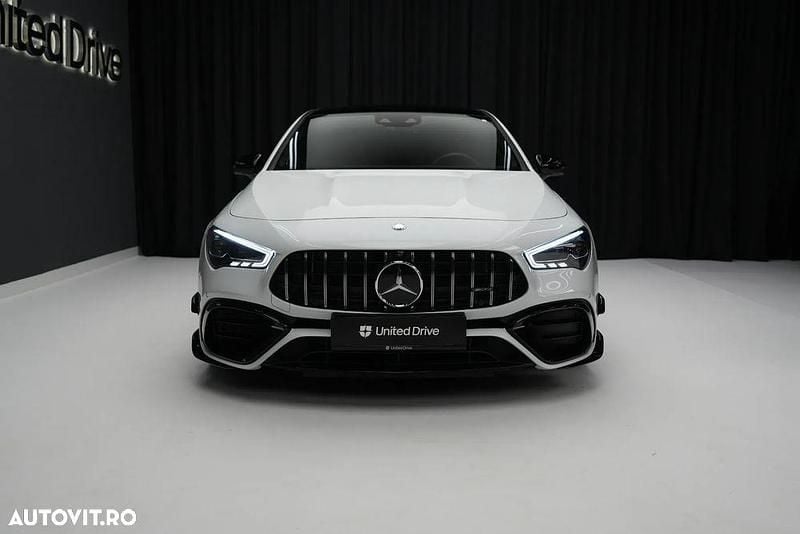 Second-hand Mercedes CLA45 AMG AMG 421 CP (309 kW) 2023 Culoarealb Coupe