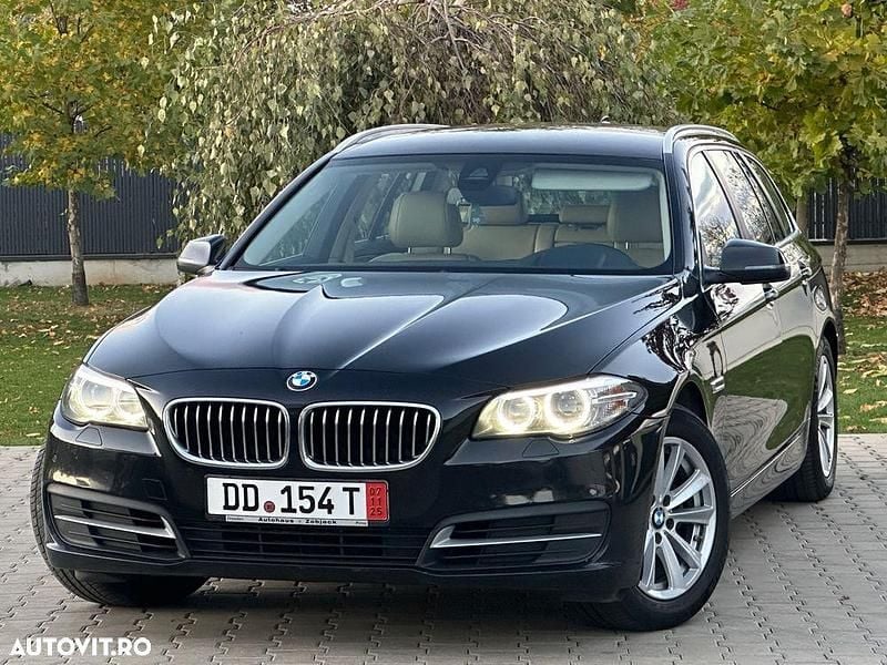 Culoarenegru Utilizat 2014 BMW 520 Comfort Edition Break | 8.950 EUR (Super Preț) - Imagine 1/4