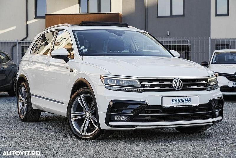 Culoarealb Utilizat 2019 VW Tiguan R-line SUV | 23.200 EUR (Puțin scump) - Imagine 1/4