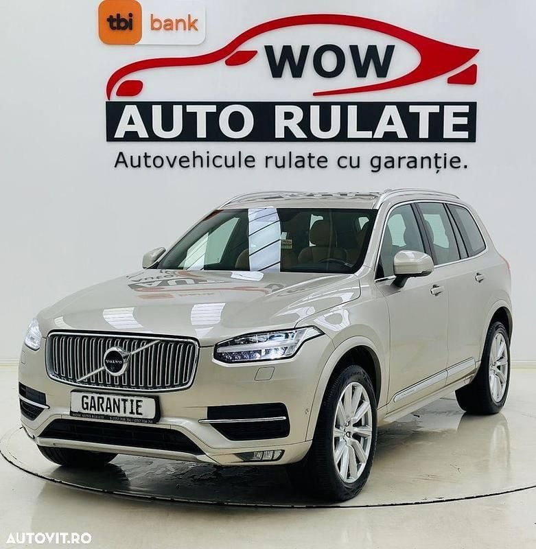 Bej Utilizat 2017 Volvo XC90 SUV | 24.590 EUR (Super Preț) - Imagine 1/4