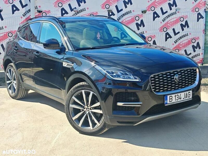 Negru Utilizat 2022 Jaguar E-Pace R-Dynamic SUV | 23.950 EUR - Imagine 1/4