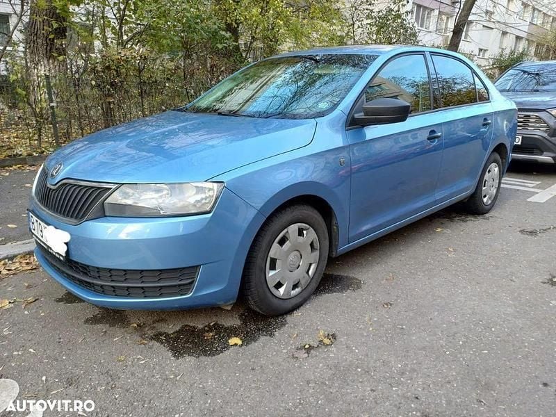 Culoarealbastru Utilizat 2013 Skoda Rapid Active Berlinǎ | 4.900 EUR (Preț OK) - Imagine 1/4