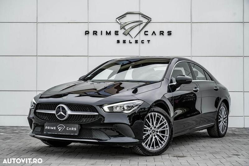 Negru Utilizat 2021 Mercedes CLA250e Edition Berlinǎ | 26.431 EUR - Imagine 1/4