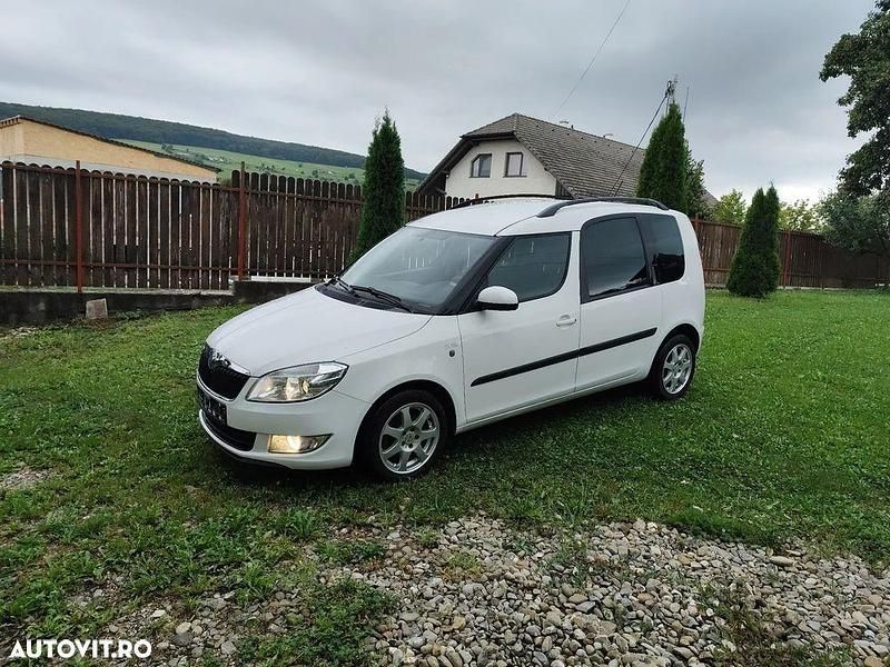 Culoarealb Utilizat 2013 Skoda Roomster Elegance Break | 3.100 EUR - Imagine 1/4
