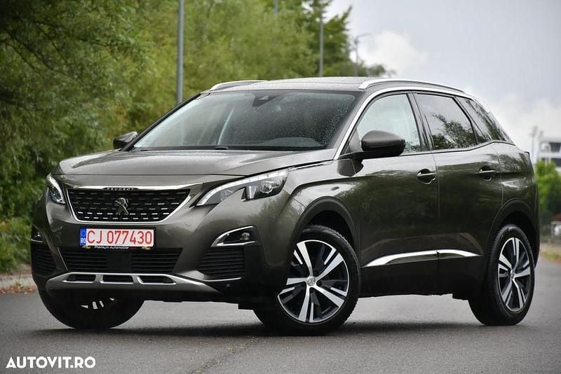 Gri Utilizat 2017 Peugeot 3008 Allure SUV | 13.989 EUR (Preț OK) - Imagine 1/4