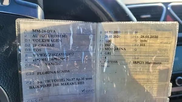 Second-hand VW Eos 130 CP (95 kW) 2010 Cabrio