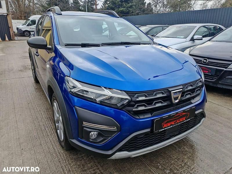 Second-hand Dacia Sandero Expression 100 CP (73 kW) 2022 Culoarealbastru