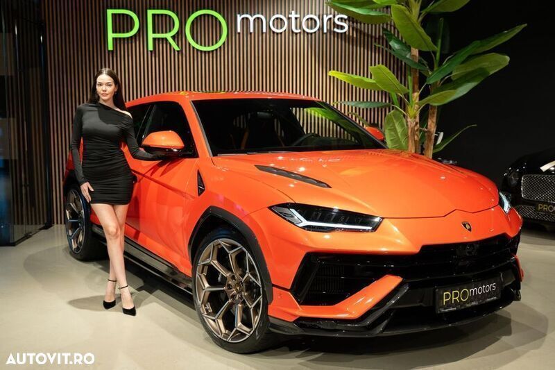 Portocaliu Nouă 2025 Lamborghini Urus SUV | 355.800 EUR (Scump) - Imagine 1/4