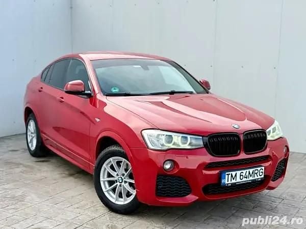 Second-hand BMW X4 190 CP (139 kW) 2015 Rosu SUV