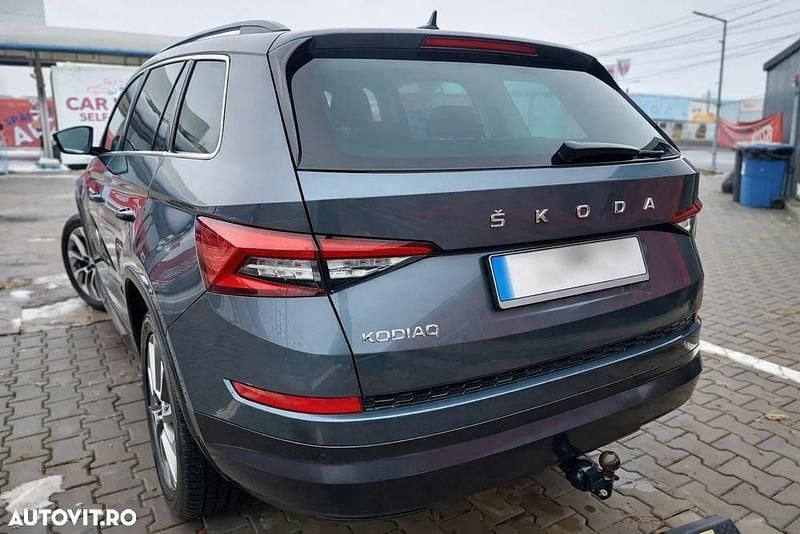 Second-hand Skoda Kodiaq Clever 150 CP (110 kW) 2021 Culoareverde SUV