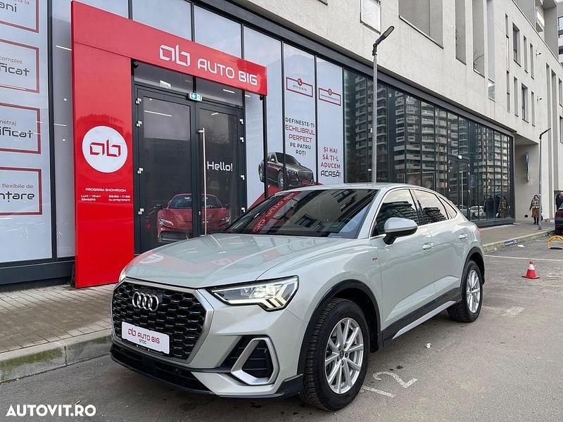 Gri Utilizat 2019 Audi Q3 Sportback S-Line SUV | 31.419 EUR - Imagine 1/4