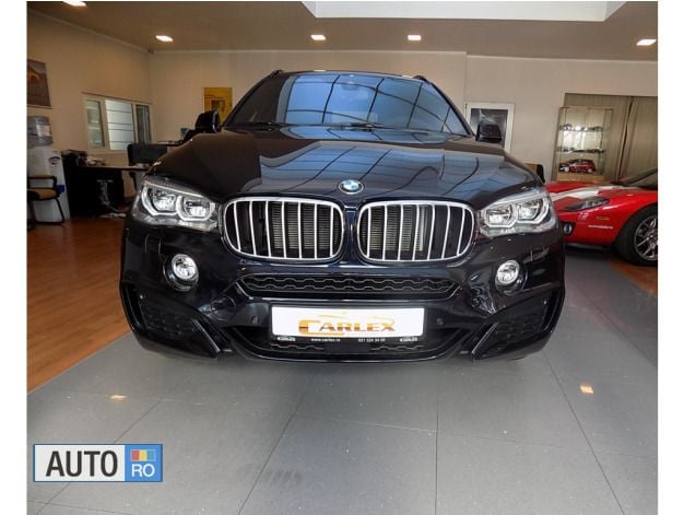 Negru Utilizat 2017 BMW X6 Comfort Edition SUV | 58.100 EUR - Imagine 1/4