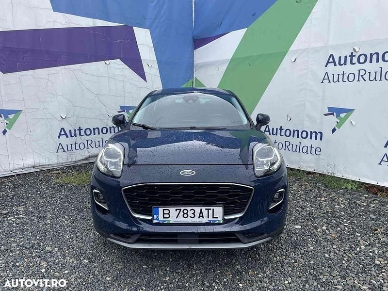 Culoarealbastru Second-hand 2022 Ford Puma SUV | 13.450 EUR (Preț OK) - Imagine 1/4