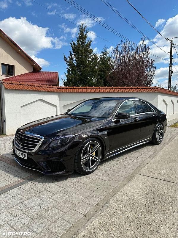 Negru Utilizat 2014 Mercedes S350 Berlinǎ | 26.999 EUR (Puțin scump) - Imagine 1/4