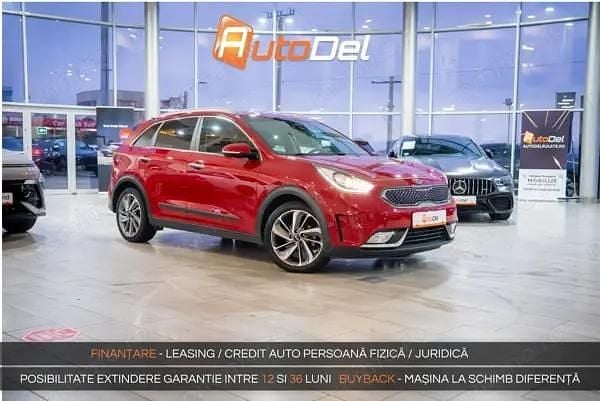 Rosu Second-hand 2018 Kia Niro SUV | 14.393 EUR (Preț OK) - Imagine 1/4