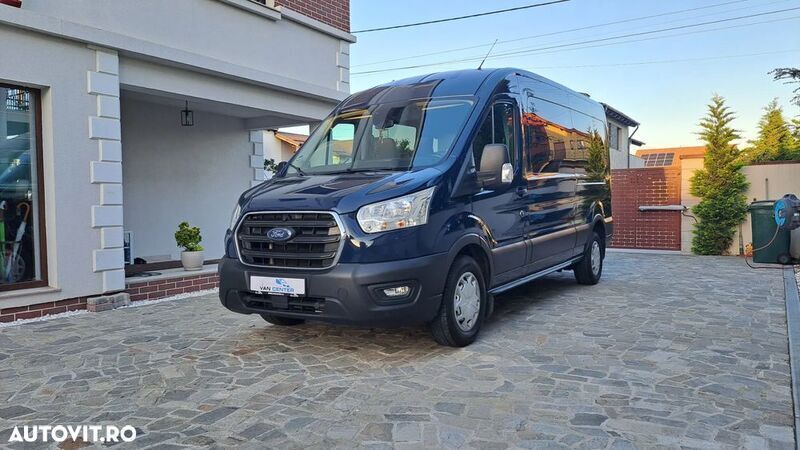 Albastru Utilizat 2020 Ford Transit Trend Break | 29.744 EUR - Imagine 1/4
