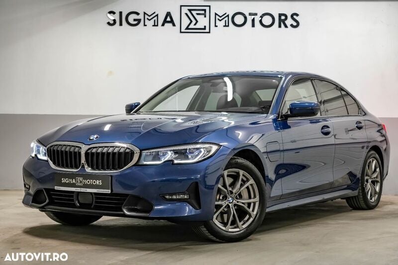 Albastru Utilizat 2020 BMW 330e Berlinǎ | 28.929 EUR (Preț bun) - Imagine 1/4
