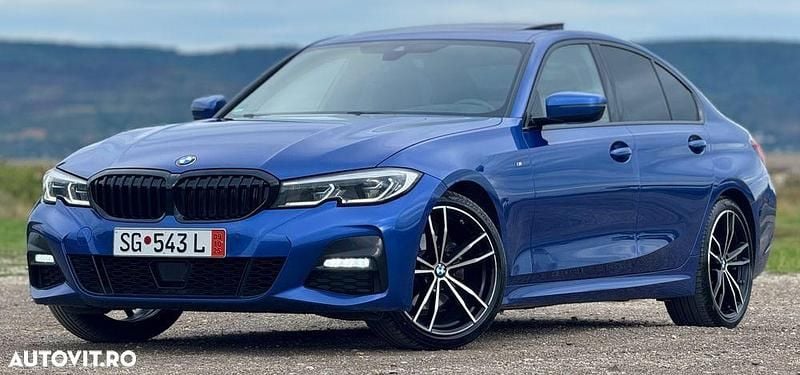 Culoarealbastru Utilizat 2021 BMW 320 M Sport Berlinǎ | 28.990 EUR (Preț OK) - Imagine 1/4
