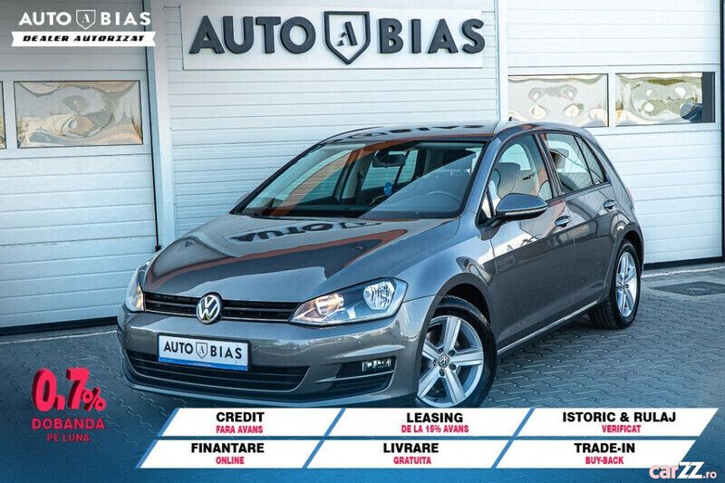 Gri Utilizat 2014 VW Golf VII Comfortline Berlinǎ | 9.450 EUR (Preț OK) - Imagine 1/4
