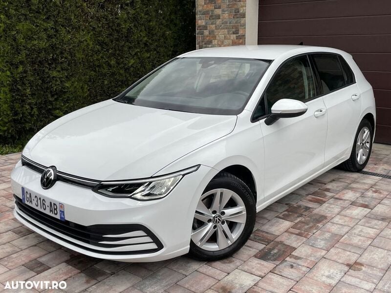 Alb Utilizat 2021 VW Golf VIII Highline Hatchback | 17.360 EUR (Preț OK) - Imagine 1/4