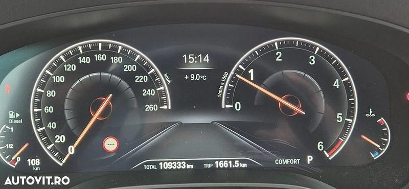 Second-hand BMW 520 Efficient Dynamics 190 CP (139 kW) 2019 Culoaregri Berlinǎ