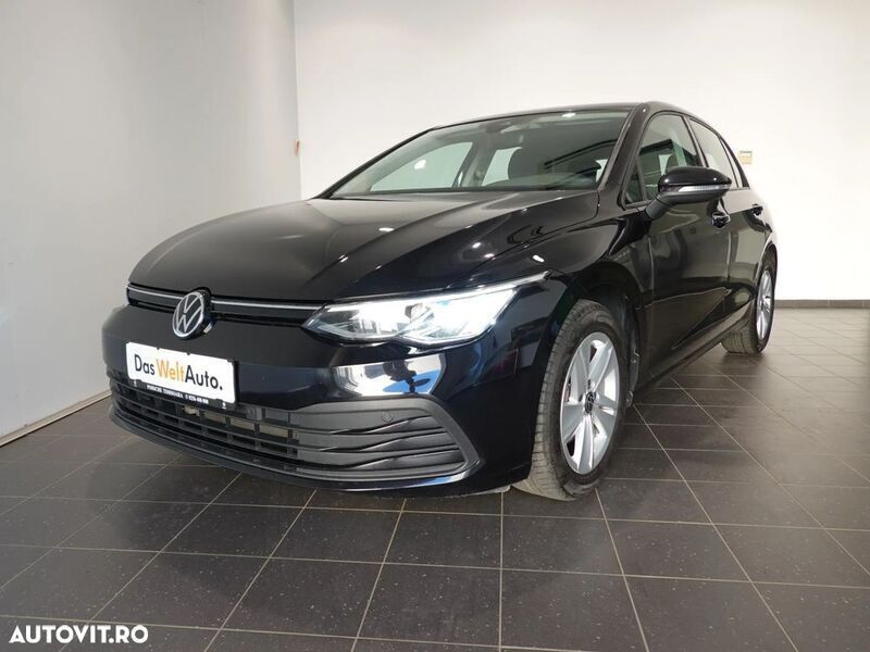 Negru metalic Utilizat 2021 VW Golf VIII Life | 18.990 EUR (Preț OK) - Imagine 1/4
