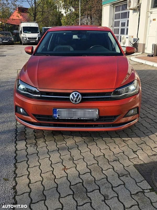 Culoareportocaliu Utilizat 2018 VW Polo Highline | 15.500 EUR (Puțin scump) - Imagine 1/4