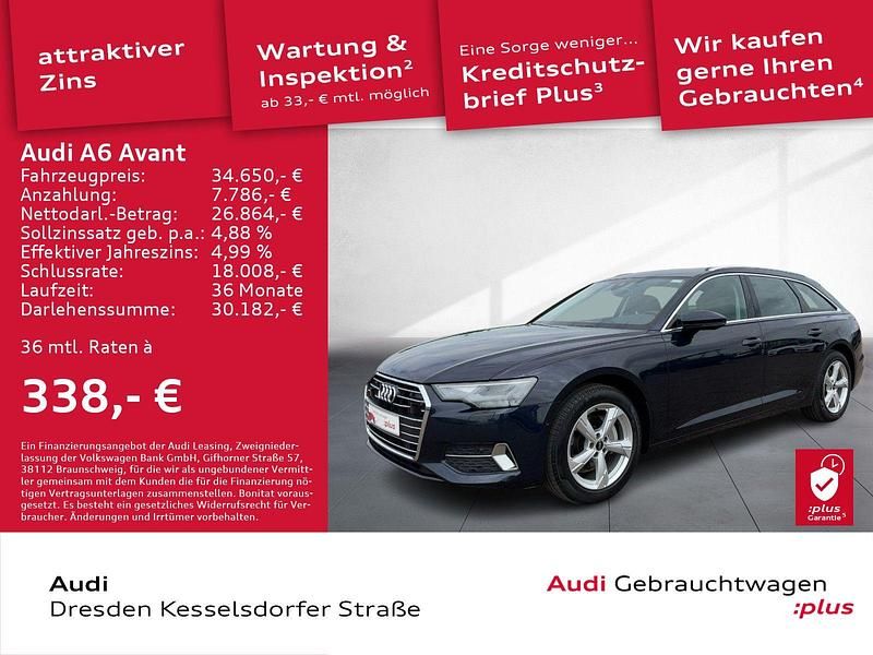 Utilizat 2022 Audi A6 Sport Break | 37.416 EUR (Puțin scump) - Imagine 1/1
