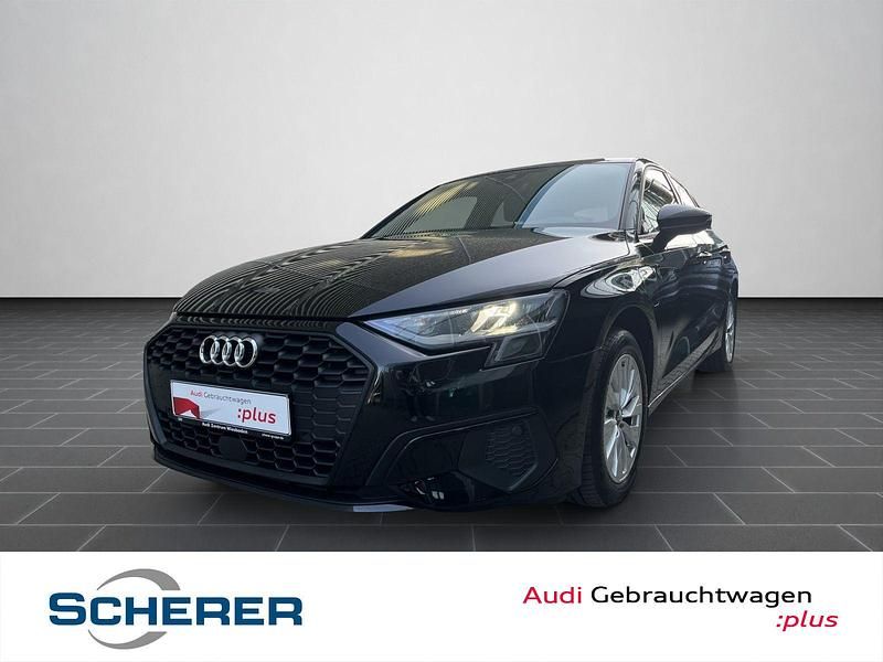 Negru Utilizat 2022 Audi A3 e-tron Basis Hatchback | 25.040 EUR (Preț bun) - Imagine 1/1