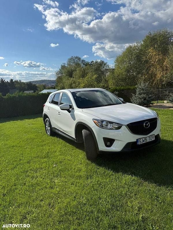 Culoarealb Utilizat 2014 Mazda CX-5 Sports-Line SUV | 14.500 EUR (Preț bun) - Imagine 1/4