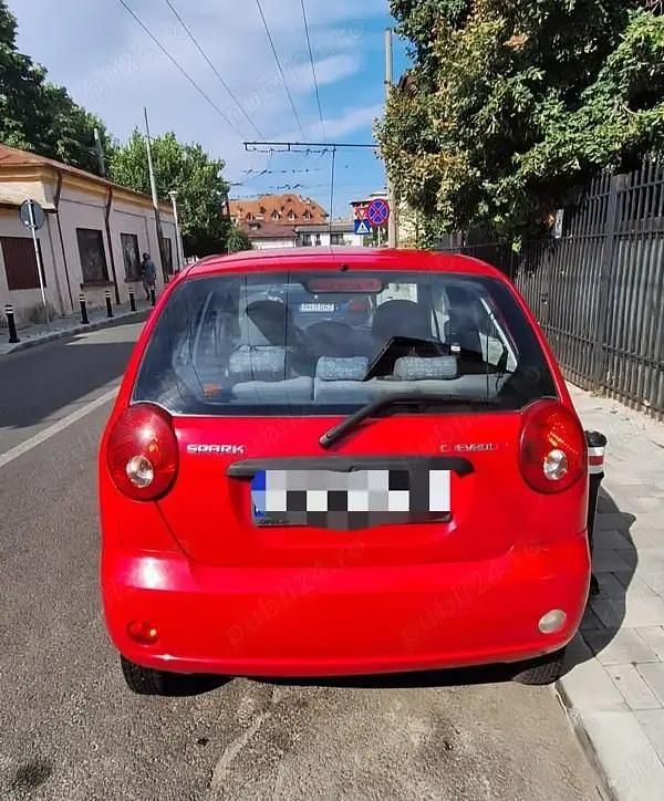 Rosu Utilizat 2006 Chevrolet Spark Hatchback | 1.150 EUR - Imagine 1/4