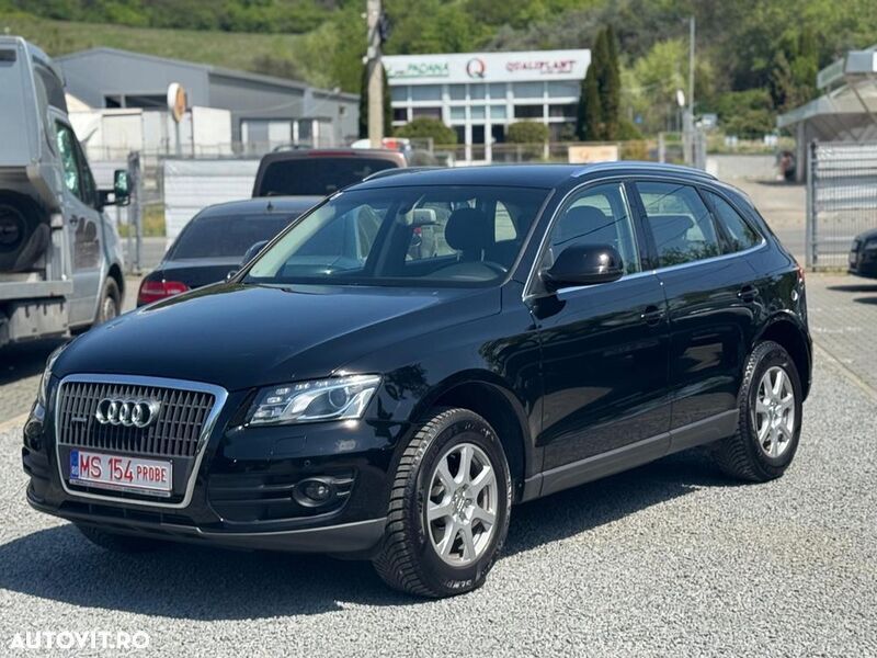 Negru Utilizat 2012 Audi Q5 SUV | 11.888 EUR (Preț OK) - Imagine 1/4