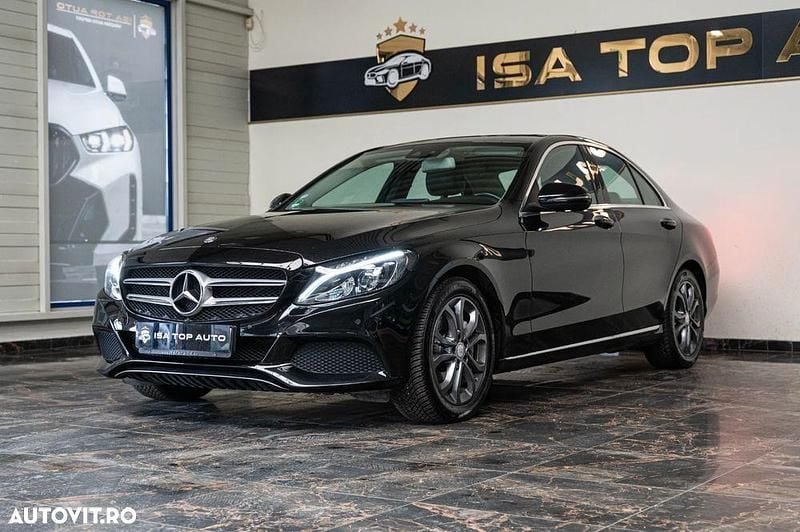 Culoarenegru Second-hand 2017 Mercedes C250 Avantgarde Berlinǎ | 17.499 EUR (Preț OK) - Imagine 1/4