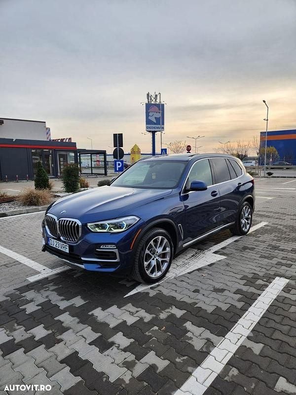 Second-hand BMW X5 Sport Line 333 CP (244 kW) 2021 Culoarealbastru SUV