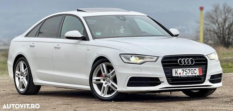 Second-hand Audi A6 S-Line 190 CP (139 kW) 2014 Culoarealb Berlinǎ