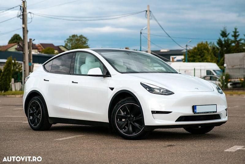 Alb Utilizat 2022 Tesla Model Y Long Range AWD SUV | 35.999 EUR - Imagine 1/4