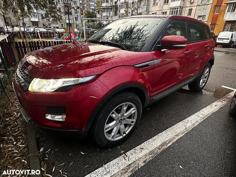 Culoarerosu Utilizat 2013 Land Rover Range Rover evoque Dynamic SUV | 9.600 EUR (Preț bun) - Imagine 1/4