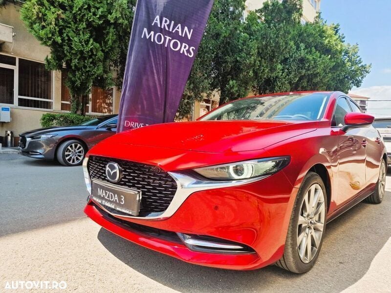 Rosu Nouă 2025 Mazda 3 Center-Line Berlinǎ | 28.938 EUR (Preț OK) - Imagine 1/4