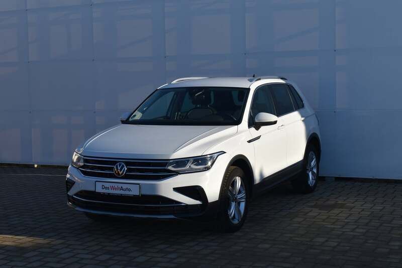 Alb Utilizat 2021 VW Tiguan Elegance SUV | 26.600 EUR (Puțin scump) - Imagine 1/4