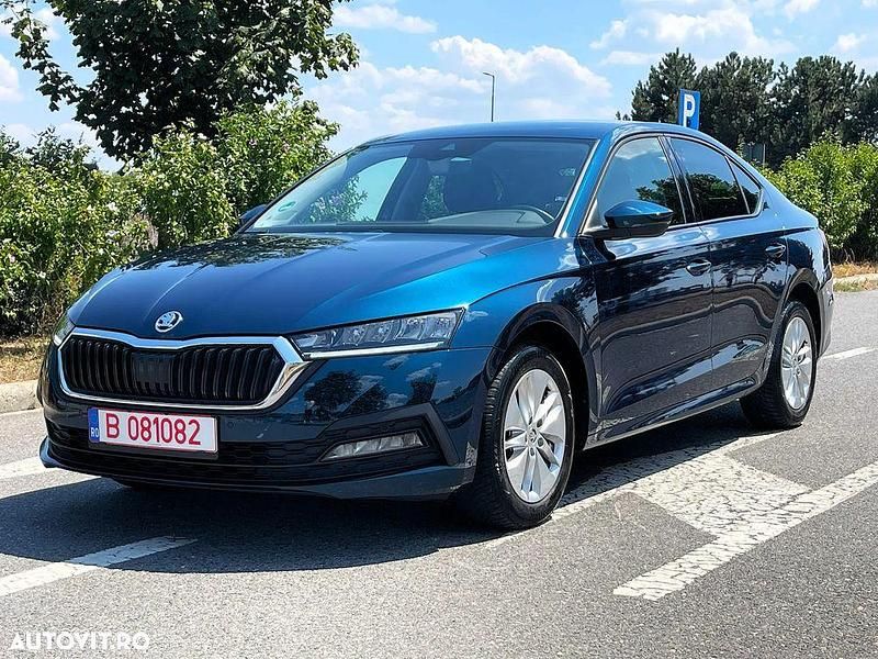Albastru Utilizat 2021 Skoda Octavia Style Berlinǎ | 16.350 EUR (Preț OK) - Imagine 1/4