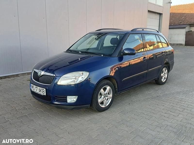 Culoarealbastru Utilizat 2008 Skoda Fabia Ambiente Break | 3.000 EUR (Scump) - Imagine 1/4